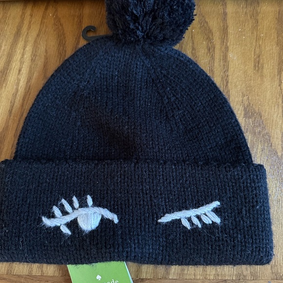 Kate Spade Winking Hat NWTS - Picture 2 of 6